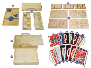 Развивающий набор "Монтессори 80 в 1"