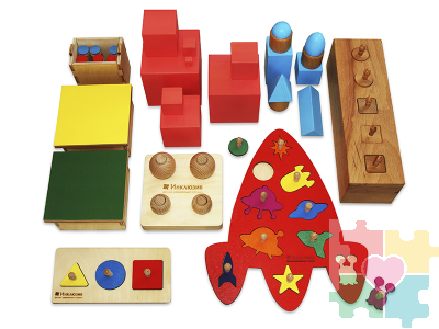 Развивающий набор "Монтессори 80 в 1"