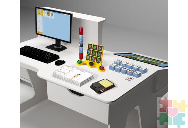 Профессиональный стол логопеда "Инклюзив Лого-Про Макс+"