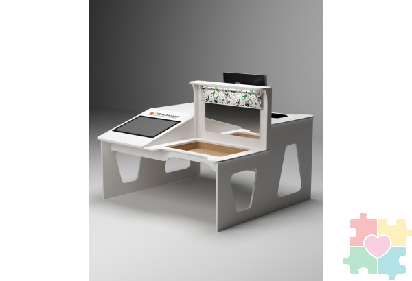 Профессиональный стол логопеда "Инклюзив Лого-Про Макс+"