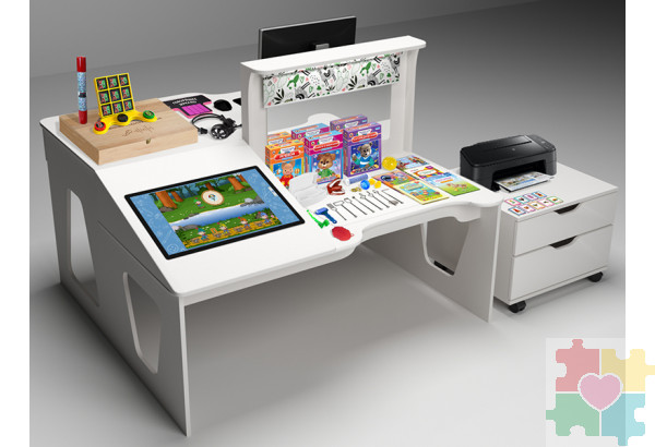Профессиональный стол логопеда "Инклюзив Лого-Про Макс+"
