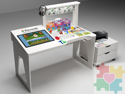 Профессиональный стол логопеда "Инклюзив Лого-Про"