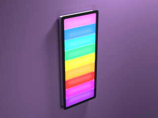 Светозвуковая панель "Лестница света"