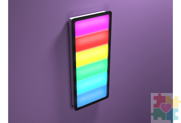 Светозвуковая панель "Лестница света"