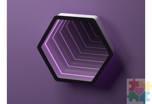 Светозвуковая панель "Бесконечность шестиугольник"