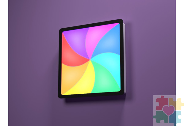 Светозвуковая панель "Вращающееся колесо"