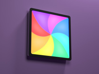 Светозвуковая панель "Вращающееся колесо"