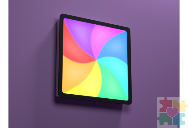 Светозвуковая панель "Вращающееся колесо"