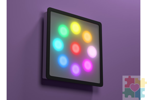 Светозвуковая панель "Вращающиеся огни"