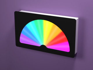 Светозвуковая панель Радуга