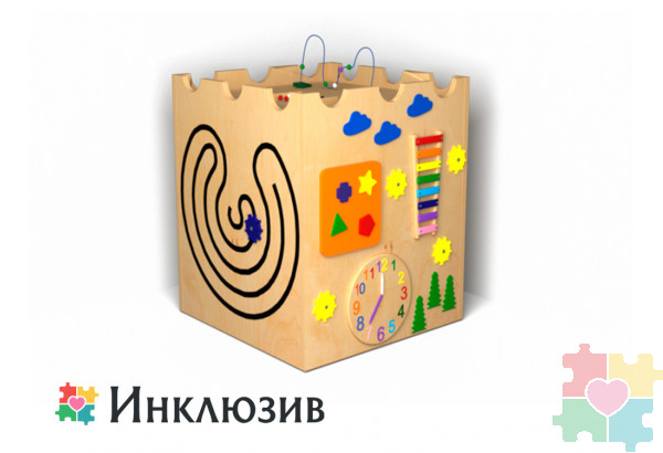 Бизикуб на тему сказочной крепости