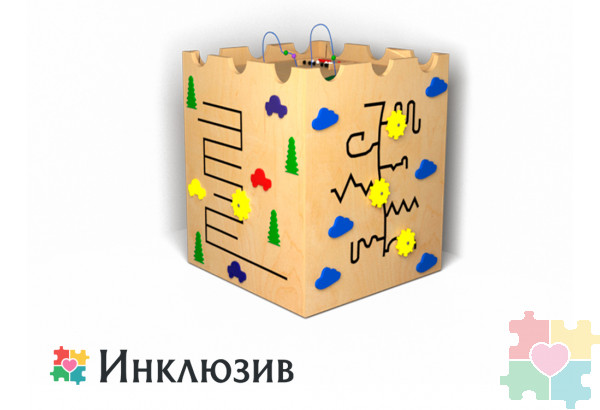 Бизикуб на тему сказочной крепости