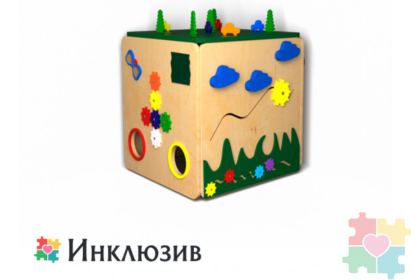 Бизикуб на тему большой семьи