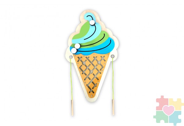 Комплект бизибордов «Фабрика мороженого»