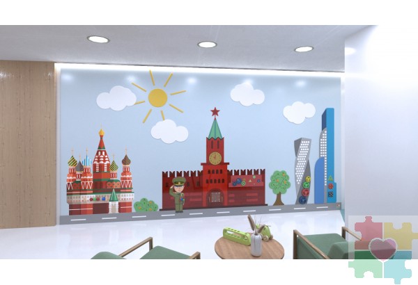 Настенная панель «Кремль»