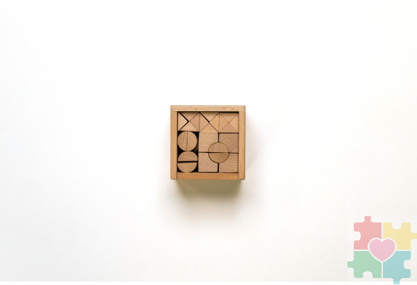 Игровой набор Дары Фребеля 14 модулей с методическими пособиями 7 книг