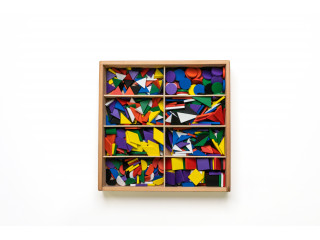 Игровой набор Дары Фребеля 14 модулей с методическими пособиями 7 книг