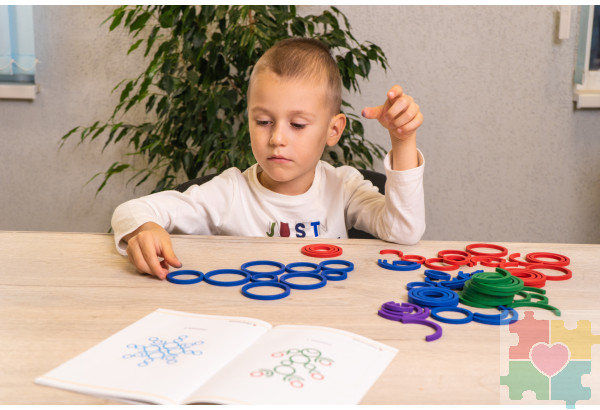 Игровой набор Дары Фребеля 14 модулей с методическими пособиями 7 книг