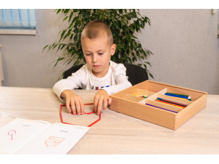 Игровой набор Дары Фребеля 14 модулей с методическими пособиями 7 книг