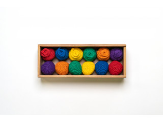 Игровой набор Дары Фребеля 14 модулей с методическими пособиями 7 книг