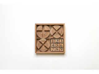 Игровой набор Дары Фребеля 14 модулей с методическими пособиями 7 книг