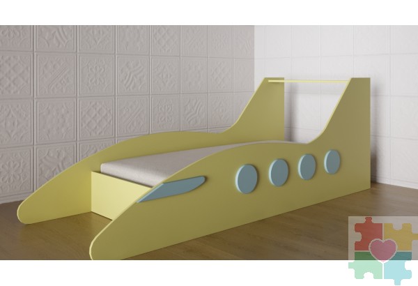 Детская кровать-самолет «Аэробус»