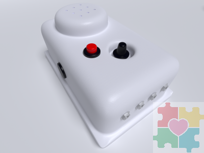 Однокнопочный игровой коммуникатор №3