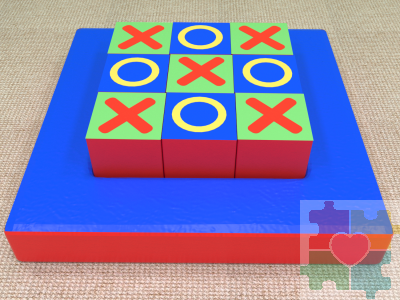 Игровой набор для игры в крестики-нолики