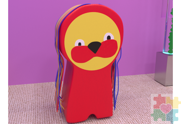 Игрушка мягкая в виде льва