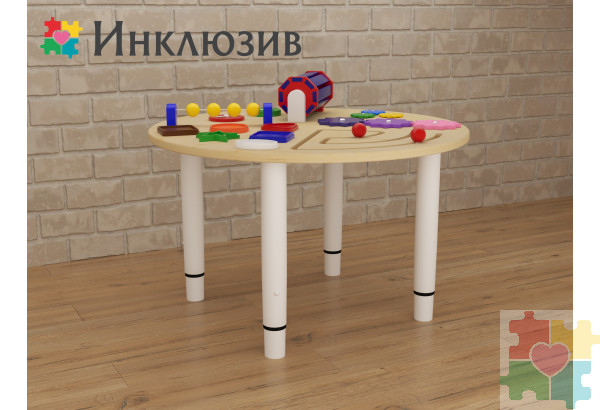 Стол игровой в виде бизиборда