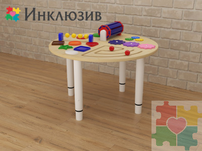 Стол игровой в виде бизиборда