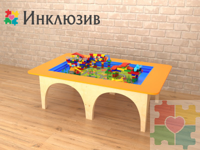 Ландшафтный стол на тему капитошки