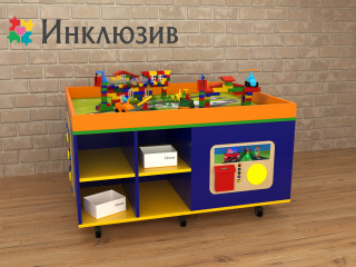 STEAM Многофункциональный стол с локацией леса