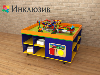 STEAM Многофункциональный стол с локацией леса