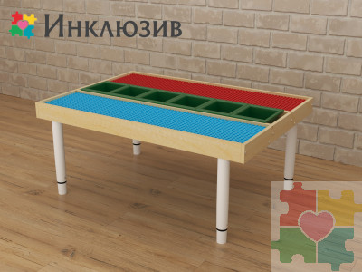 Игровой стол для игры в Лего