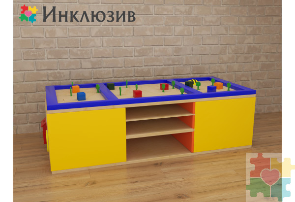 Ландшафтный стол для веселых игр