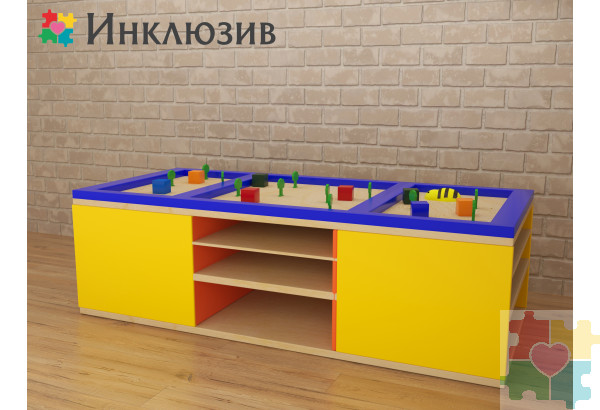 Ландшафтный стол для веселых игр