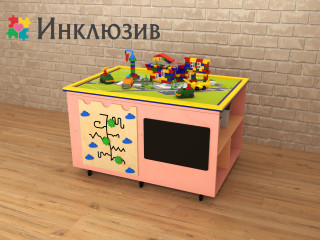 Ландшафтный стол с локацией два берега