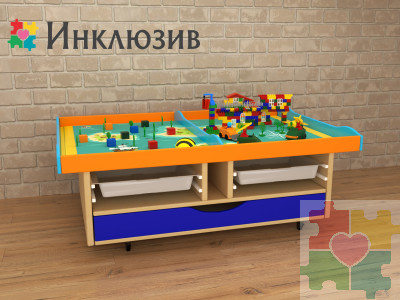 STEAM Многофункциональный стол для развивашек