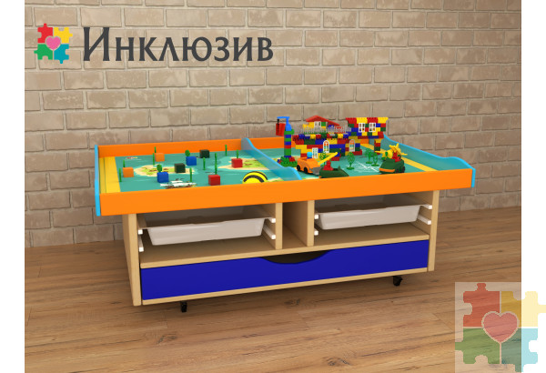 STEAM Многофункциональный стол для развивашек