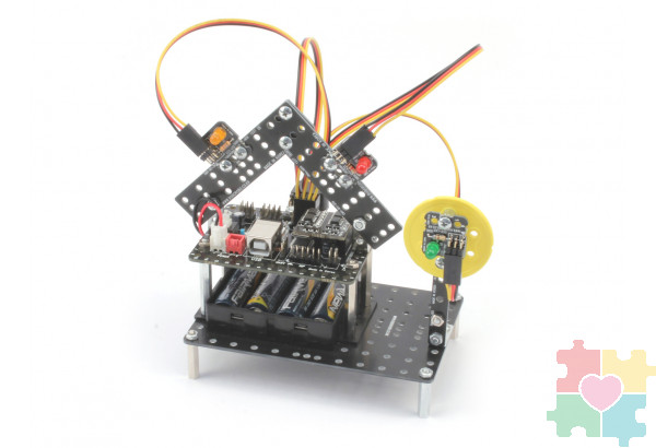 Базовый робототехнический набор для основ схемотехники Robo kit 1