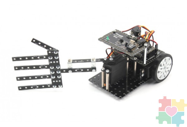 Ресурсный набор Robo Kit 1-2 для изучения гусеничного транспорта и STEM технологий к набору Robo kit 1