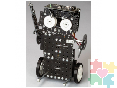 Ресурсный набор Robo Kit 1-2 для изучения гусеничного транспорта и STEM технологий к набору Robo kit 1