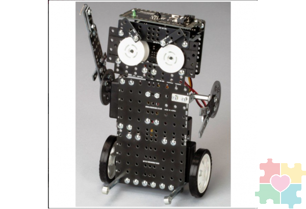 Ресурсный набор Robo Kit 1-2 для изучения гусеничного транспорта и STEM технологий к набору Robo kit 1