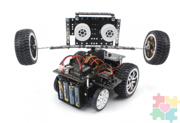 Ресурсный набор Robo Kit 2-3 для изучения колеcных роботов и STEM технологий к набору Robo kit 1