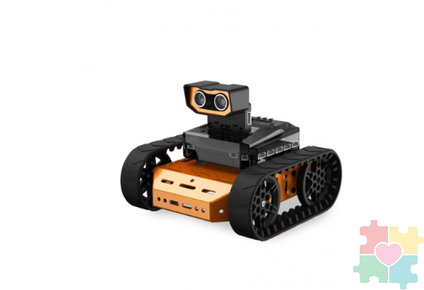 Гусеничный робот Конструктор для сборки механических моделей с камерой технического зрения. Qdee Starter