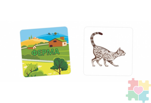 Набор карточек "Зоосад" Набор карточек "Зоосад"