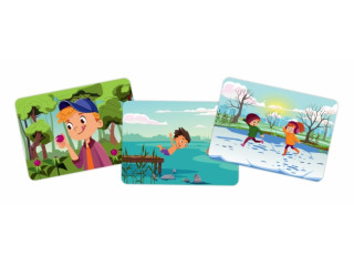 Набор открыток "Осторожно, дети!"