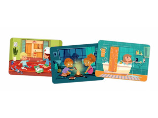 Набор открыток "Осторожно, дети!"