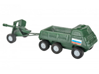 Набор 1 (Патриот) Грузовик с пушкой